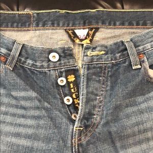 Lucky brand button fly jeans